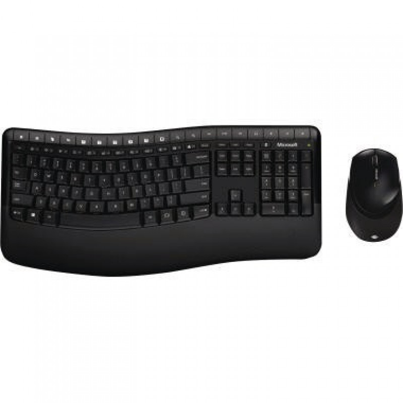 Microsoft Tastatur-Maus-Set Comfort 5050 PP4-00008 kabellos Microsoft Tastatur-Maus-Set Comfort 5050 PP4-00008 kabellos