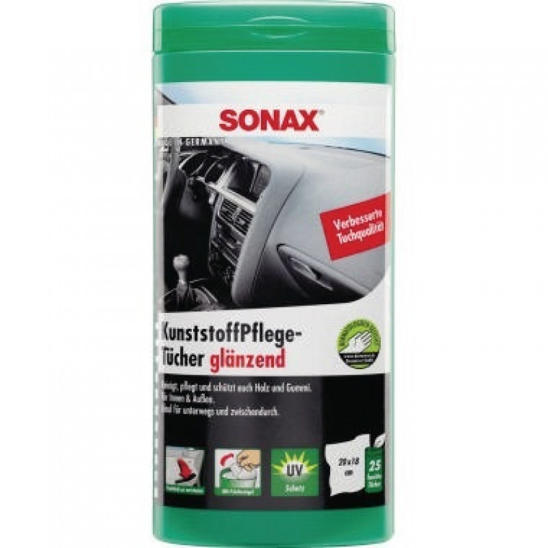 SONAX Kunststoffpflegetuch 760738 25 St./Pack. SONAX Kunststoffpflegetuch 760738 25 St./Pack.