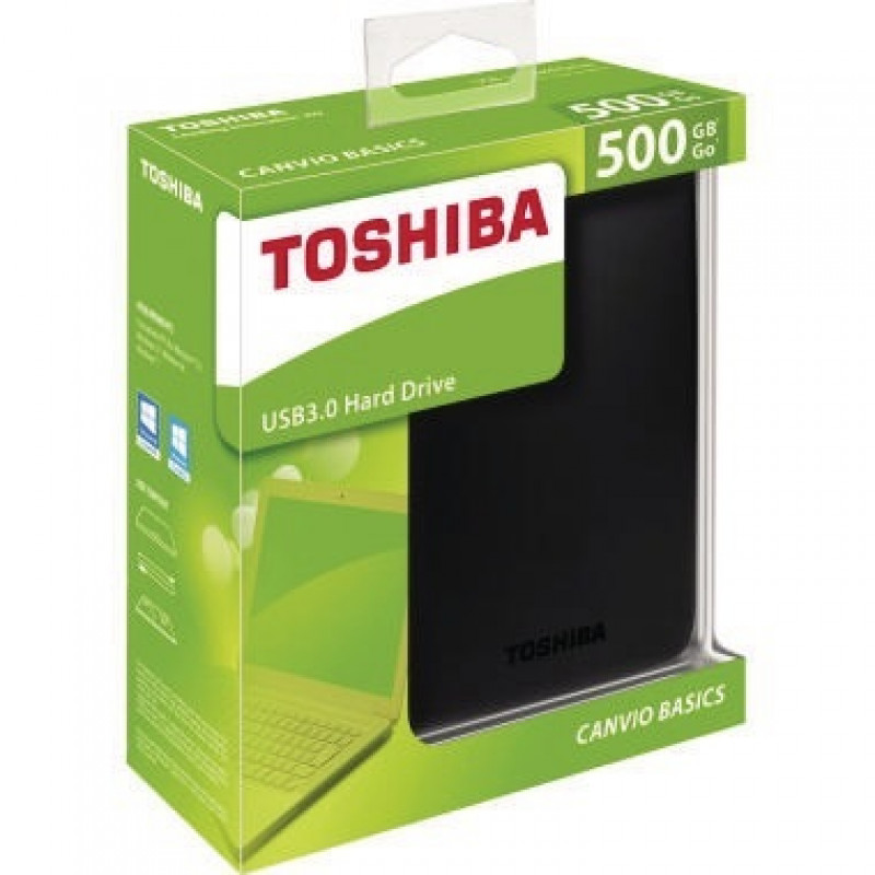 TOSHIBA Festplatte Canvio BASICS HDTB305EK3AA 500GB TOSHIBA Festplatte Canvio BASICS HDTB305EK3AA 500GB