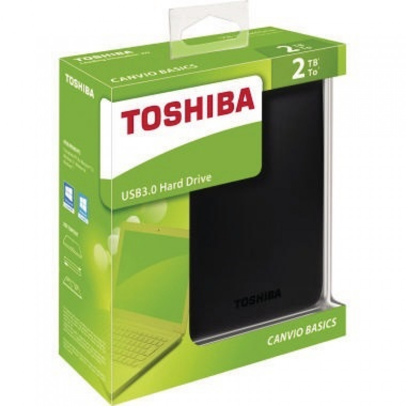 TOSHIBA Festplatte Canvio BASICS HDTB320EK3CA 2TB TOSHIBA Festplatte Canvio BASICS HDTB320EK3CA 2TB