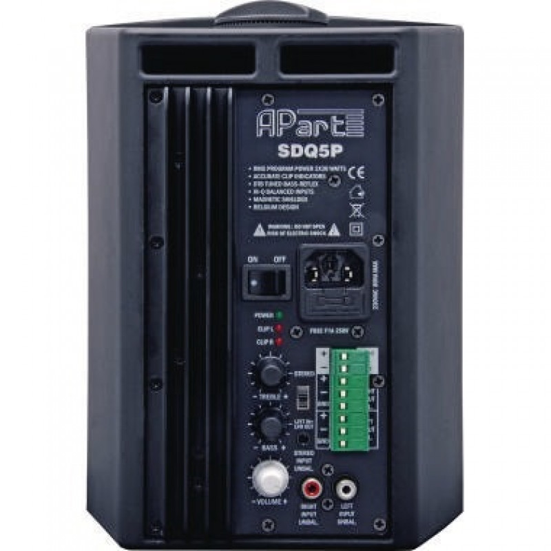 apart Aktivlautsprecher 1927790 SDQ5P-BL-P apart Aktivlautsprecher 1927790 SDQ5P-BL-P