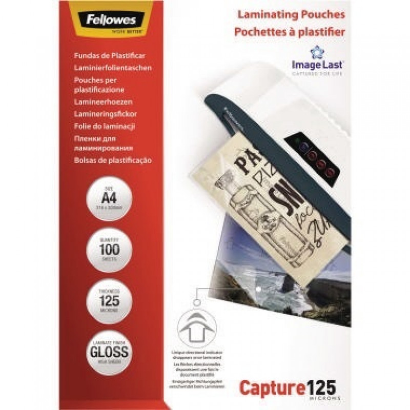 Fellowes Laminierfolie ImageLast 5307407 DIN A4 tr 100 St./Pack.