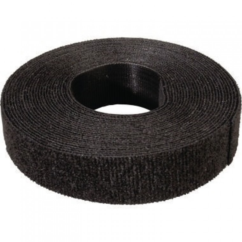 Klettstreifen VELCRO 5m unperf. sw Klettstreifen VELCRO 5m unperf. sw