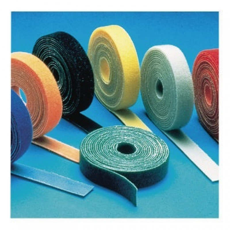 Klettstreifen VELCRO Rolle 25m sw Klettstreifen VELCRO Rolle 25m sw