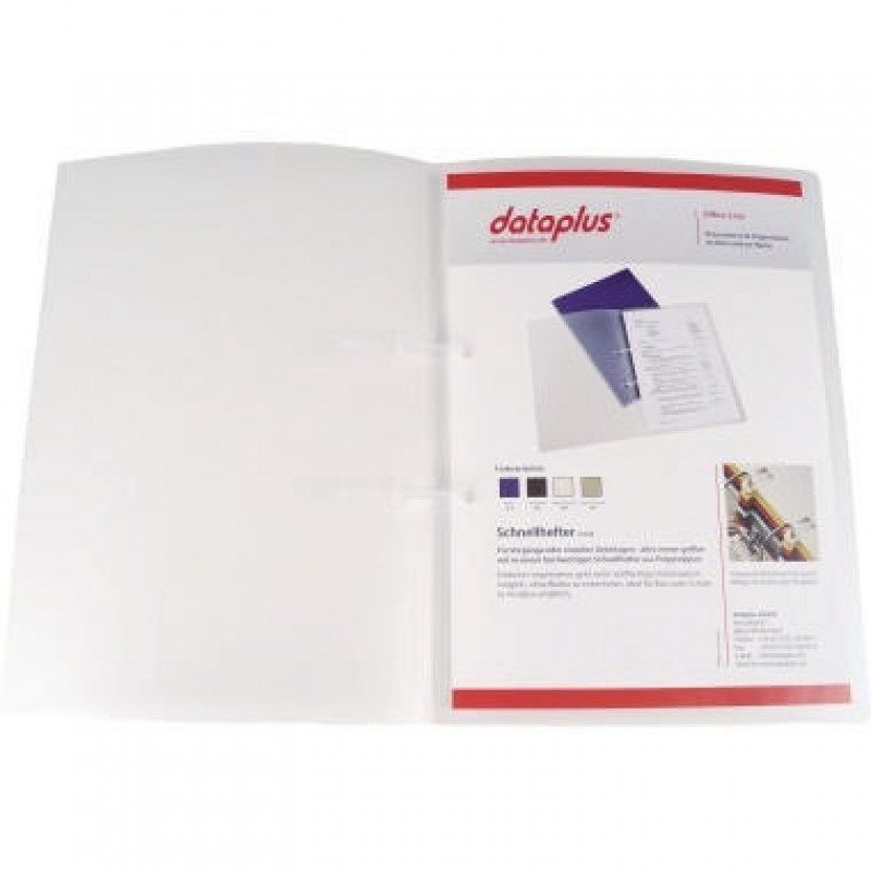 dataplus Schnellhefter 25042.086 DIN A4 PP transparent dataplus Schnellhefter 25042.086 DIN A4 PP transparent