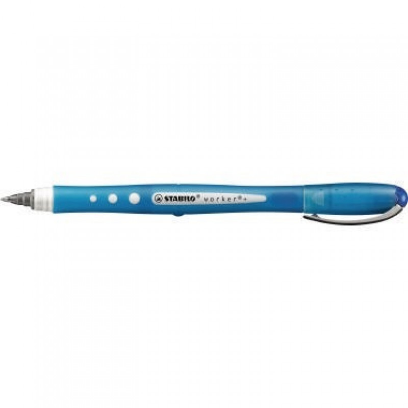 STABILO Rollerball worker colorful 2019/41 0,5mm Kappenmodell blau STABILO Rollerball worker colorful 2019/41 0,5mm Kappenmodell blau