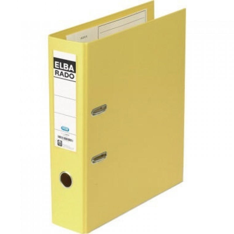 ELBA Ordner ELBAradoplast 100022627 DIN A4 80mm PVC gelb ELBA Ordner ELBAradoplast 100022627 DIN A4 80mm PVC gelb