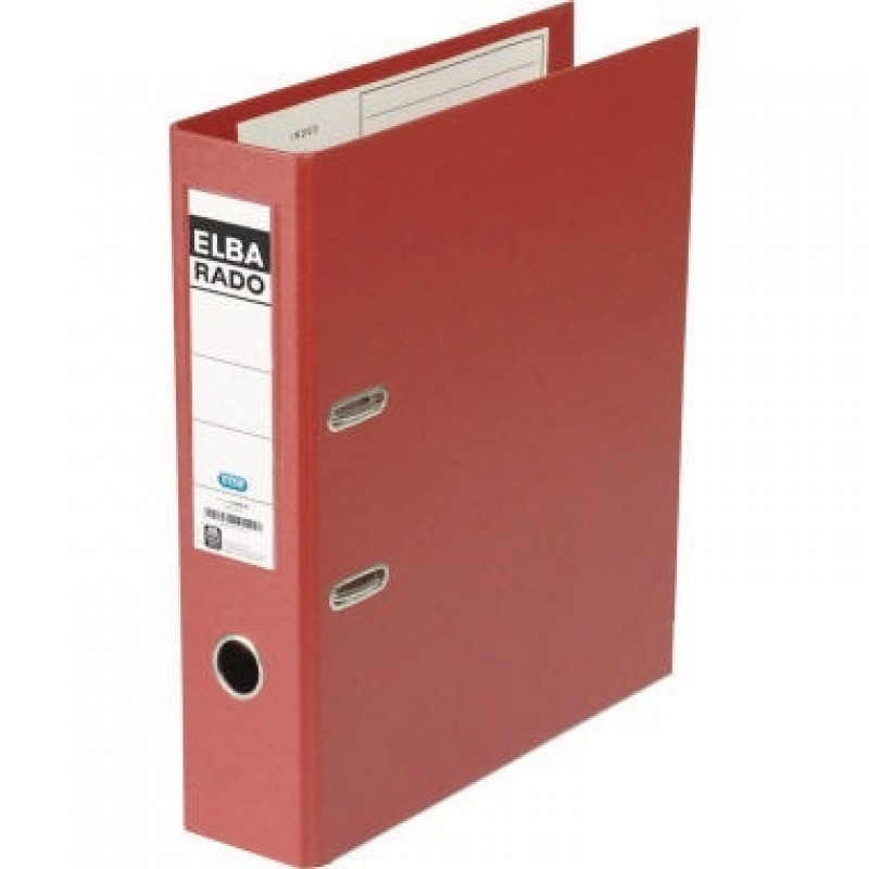 ELBA Ordner ELBAradoplast 100022630 DIN A4 80mm PVC rot ELBA Ordner ELBAradoplast 100022630 DIN A4 80mm PVC rot