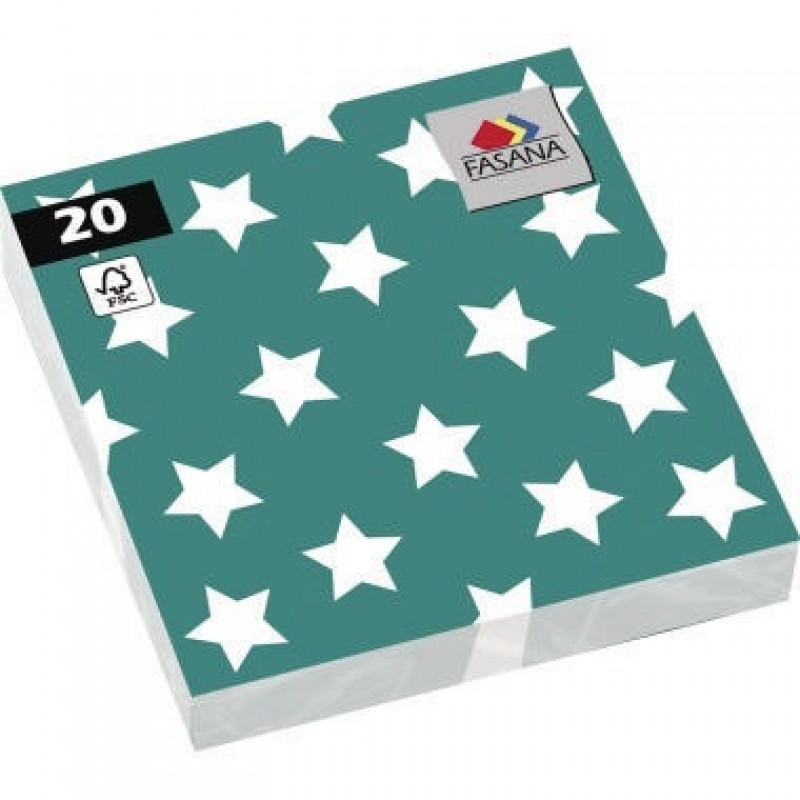 FASANA Serviette 218297 33x33cm 1/4Falzung Zelltuch 20 St./Pack. FASANA Serviette 218297 33x33cm 1/4Falzung Zelltuch 20 St./Pack.