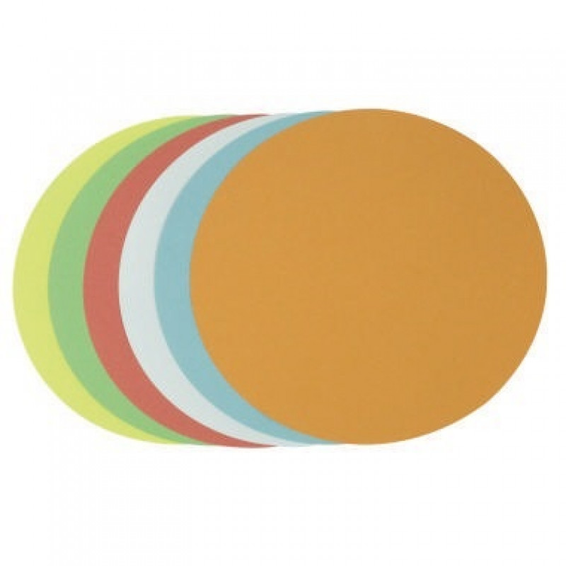 Soennecken Moderationskarte Kreis 4876 19,5cm sortiert 250 St./Pack. Soennecken Moderationskarte Kreis 4876 19,5cm sortiert 250 St./Pack.