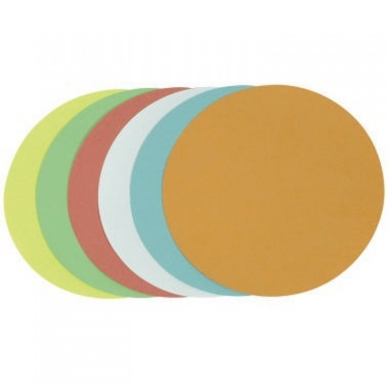 Soennecken Moderationskarte Kreis 4875 14cm sortiert 250 St./Pack. Soennecken Moderationskarte Kreis 4875 14cm sortiert 250 St./Pack.