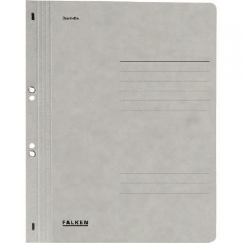 Falken Ösenhefter 80003916 DIN A4 ganzer Deckel Behördenheftung grau Falken Ösenhefter 80003916 DIN A4 ganzer Deckel Behördenheftung grau
