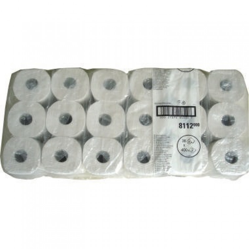 Kimberly-Clark Toilettenpapier 8112 2lagig 400Blatt weiß 6 Rl./Pack. Kimberly-Clark Toilettenpapier 8112 2lagig 400Blatt weiß 6 Rl./Pack.