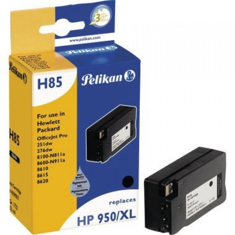 Pelikan Tintenpatrone 4109057 H85 wie HP 950XL 53ml schwarz Pelikan Tintenpatrone 4109057 H85 wie HP 950XL 53ml schwarz