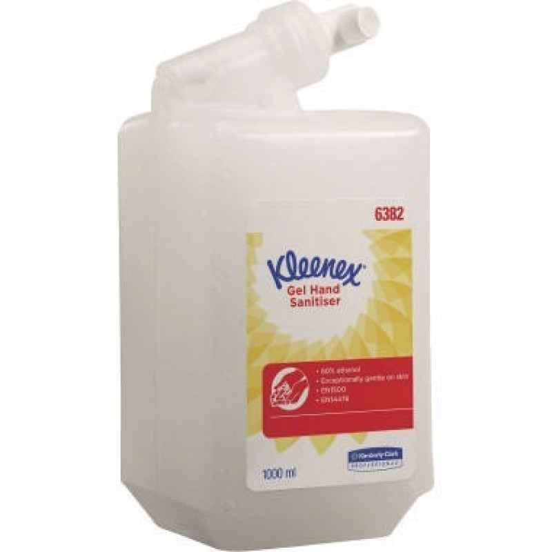 Kleenex Handdesinfektionsgel 6382 mit Alkohol 1l Kleenex Handdesinfektionsgel 6382 mit Alkohol 1l