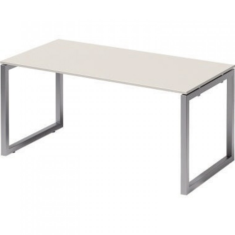 Bisley Schreibtisch DOF1608GW355 O 1600x740x800mm si/gr.ws Bisley Schreibtisch DOF1608GW355 O 1600x740x800mm si/gr.ws