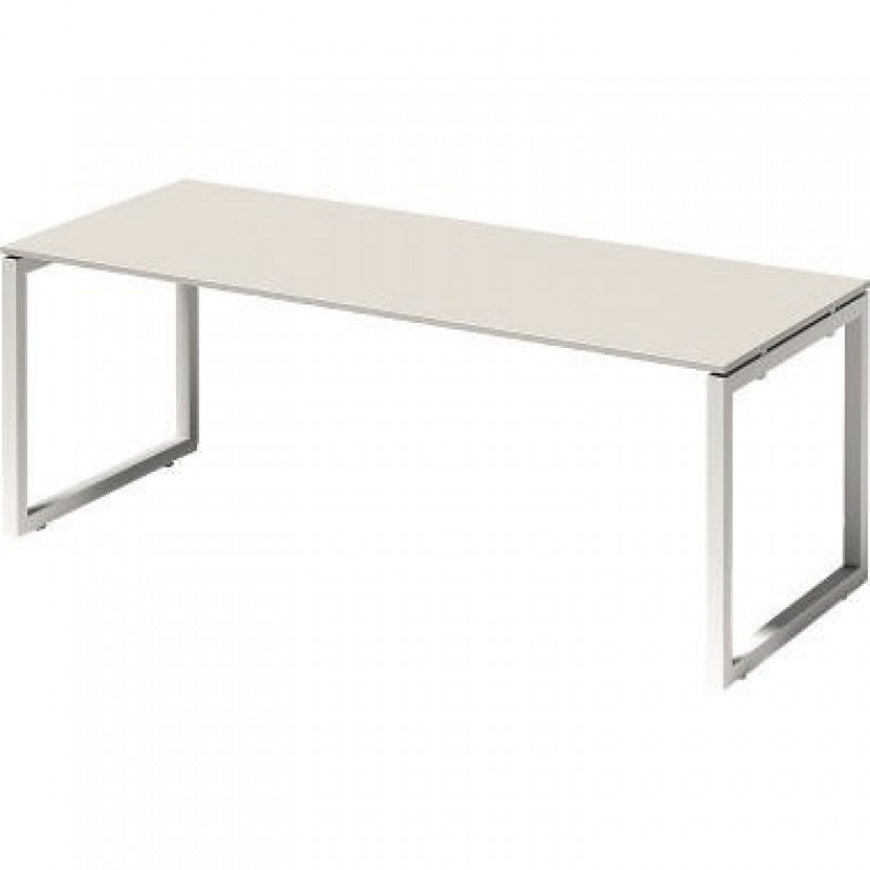 Bisley Schreibtisch DOF2008GW396 O 2000x740x800mm ws/gr.ws Bisley Schreibtisch DOF2008GW396 O 2000x740x800mm ws/gr.ws