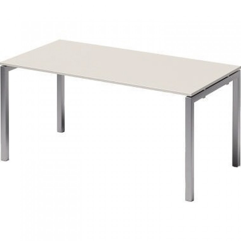 Bisley Schreibtisch DUF1608GW355 U 1600x740x800mm si/gr.ws