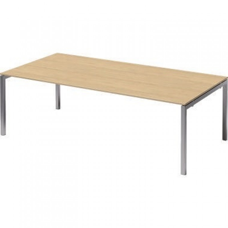 Bisley Konferenztisch DUF2412MP355 U 2400x740x1200mm si/ah Bisley Konferenztisch DUF2412MP355 U 2400x740x1200mm si/ah