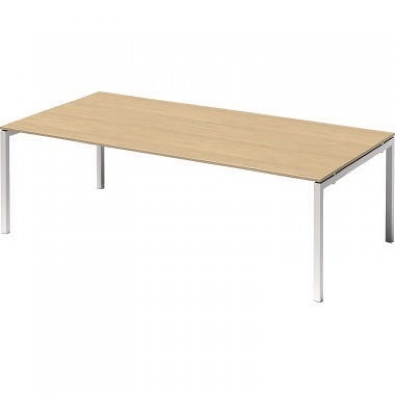 Bisley Konferenztisch DUF2412MP396 U 2400x740x1200mm ws/ah Bisley Konferenztisch DUF2412MP396 U 2400x740x1200mm ws/ah
