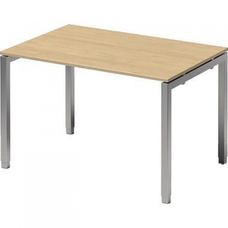 Bisley Schreibtisch DUH1208MP355 U 1200x650-850x800mm si/ah Bisley Schreibtisch DUH1208MP355 U 1200x650-850x800mm si/ah