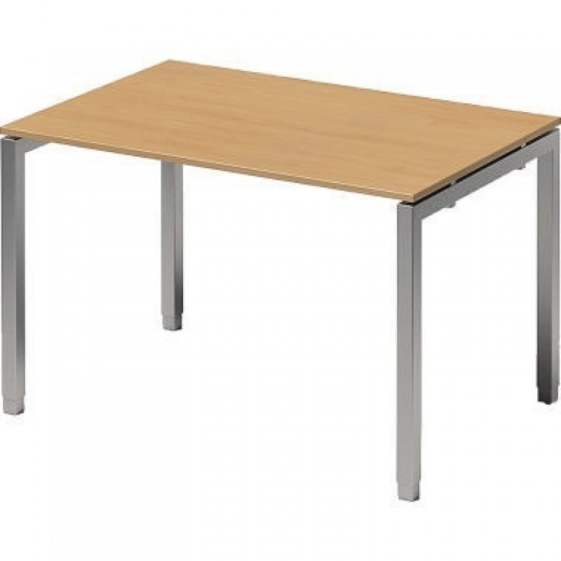 Bisley Schreibtisch DUH1208BC355 U 1200x650-850x800mm si/bu Bisley Schreibtisch DUH1208BC355 U 1200x650-850x800mm si/bu