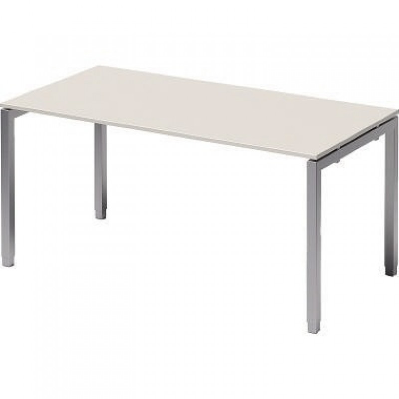 Bisley Schreibtisch DUH1608GW355 U 1600x650-850x800mm si/gr.ws Bisley Schreibtisch DUH1608GW355 U 1600x650-850x800mm si/gr.ws