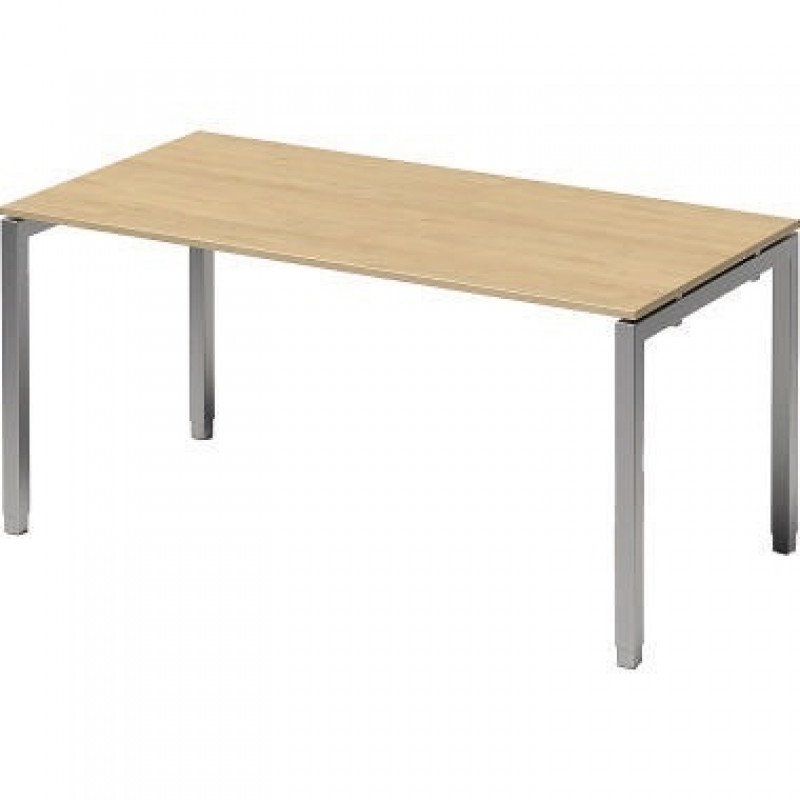 Bisley Schreibtisch DUH1608MP355 U 1600x650-850x800mm si/ah Bisley Schreibtisch DUH1608MP355 U 1600x650-850x800mm si/ah