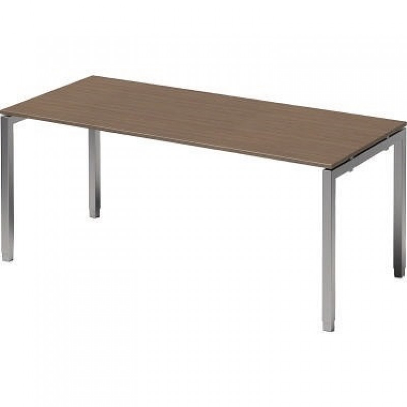 Bisley Schreibtisch DUH1808WN355 U 1800x650-850x800mm si/nb Bisley Schreibtisch DUH1808WN355 U 1800x650-850x800mm si/nb