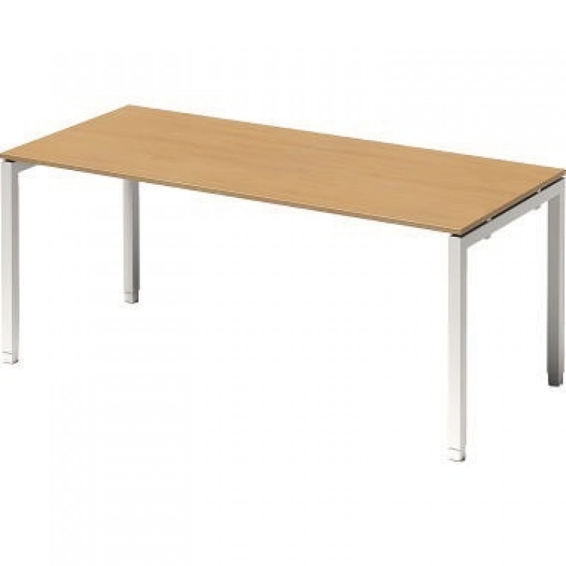 Bisley Schreibtisch DUH1808BC396 U 1800x650-850x800mm ws/bu Bisley Schreibtisch DUH1808BC396 U 1800x650-850x800mm ws/bu