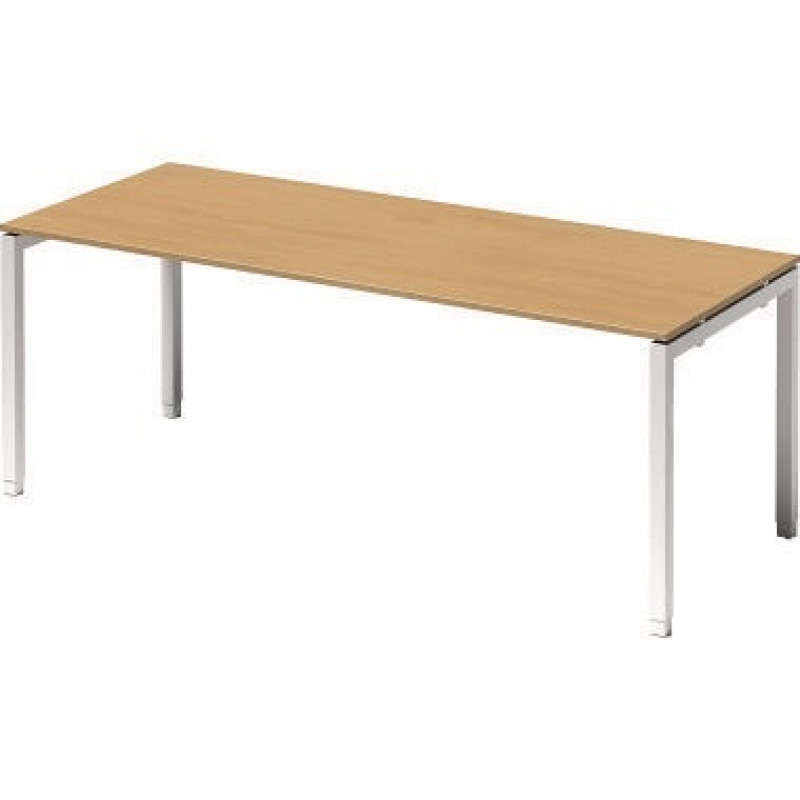Bisley Schreibtisch DUH2008BC396 U 2000x650-850x800mm ws/bu