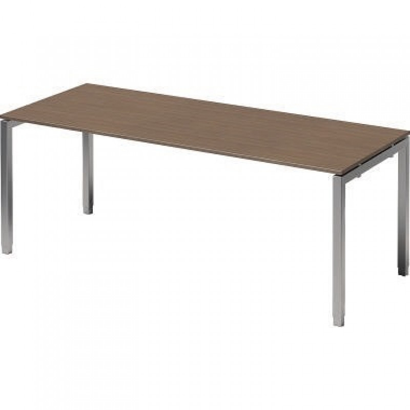 Bisley Schreibtisch DUH2008WN355 U 2000x650-850x800mm si/nb Bisley Schreibtisch DUH2008WN355 U 2000x650-850x800mm si/nb