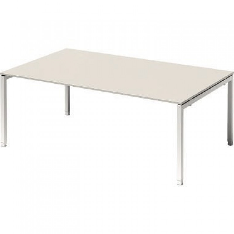 Bisley Konferenztisch DUH2012GW396 U 2000x650-850x1200mm ws/gr.ws Bisley Konferenztisch DUH2012GW396 U 2000x650-850x1200mm ws/gr.ws