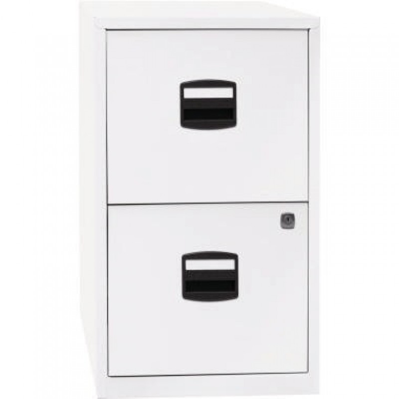 Schubladenschrank PFA2696 2Schubfächer verkehrsweiß Schubladenschrank PFA2696 2Schubfächer verkehrsweiß