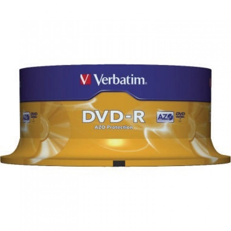 Verbatim DVD-R 43522 16x 4,7GB 120Min. Spindel 25 St./Pack. Verbatim DVD-R 43522 16x 4,7GB 120Min. Spindel 25 St./Pack.