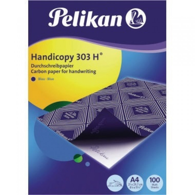Pelikan Durchschreibpapier 303H 434894 DIN A4 blau Pelikan Durchschreibpapier 303H 434894 DIN A4 blau