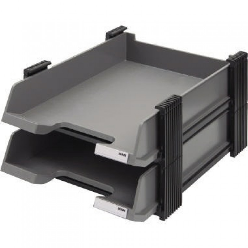 HAN Briefablage DUETT 10320-191 DIN A4/C4 2 Briefablagen d.gr HAN Briefablage DUETT 10320-191 DIN A4/C4 2 Briefablagen d.gr