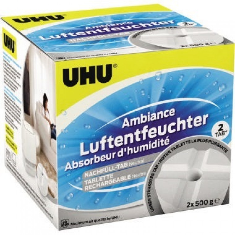 UHU Nachfülltabs 50530 für AirMax Ambiance 500g 2 St./Pack UHU Nachfülltabs 50530 für AirMax Ambiance 500g 2 St./Pack
