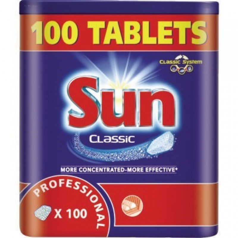 SUN Spülmaschinentabs Classic 7512627 100 St./Pack. SUN Spülmaschinentabs Classic 7512627 100 St./Pack.