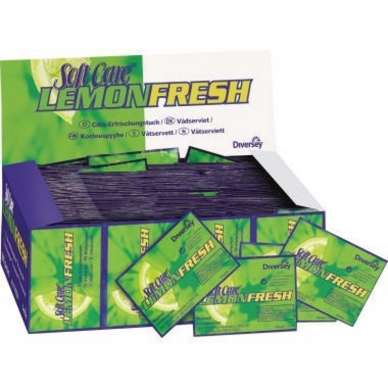 SOFT CARE Erfischungstuch Lemon Fresh 7516226 200 St./Pack. SOFT CARE Erfischungstuch Lemon Fresh 7516226 200 St./Pack.