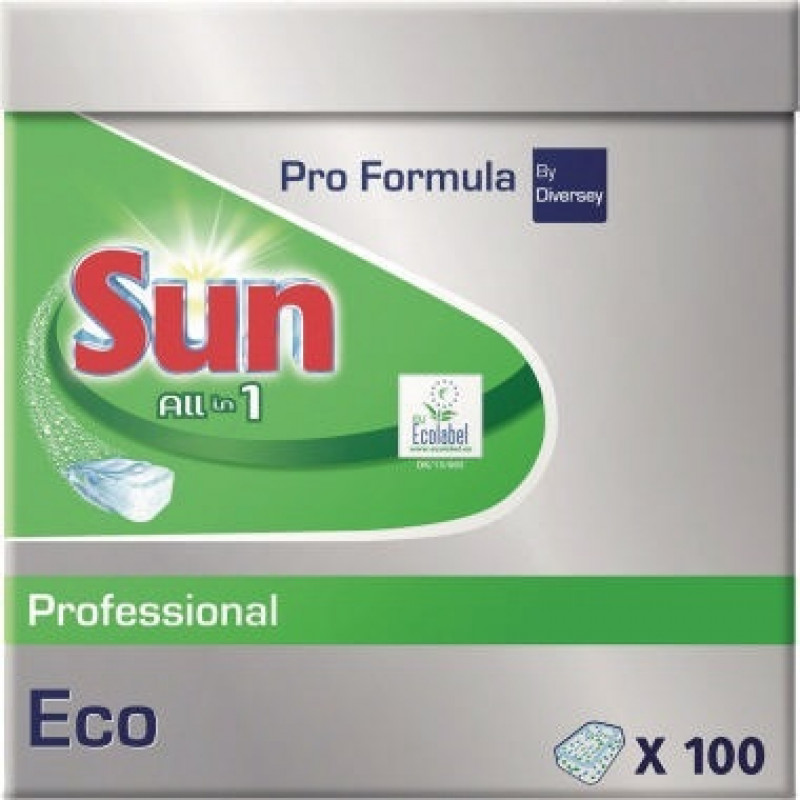 SUN Spülmaschinentabs All-in-1 ECO 7522969 100 St./Pack. SUN Spülmaschinentabs All-in-1 ECO 7522969 100 St./Pack.