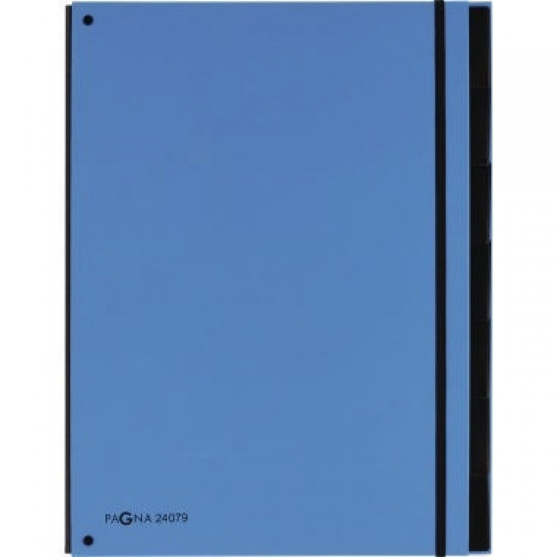 PAGNA Pultordner Trend 24079-13 7-teilig 3Schaulöcher hellblau PAGNA Pultordner Trend 24079-13 7-teilig 3Schaulöcher hellblau