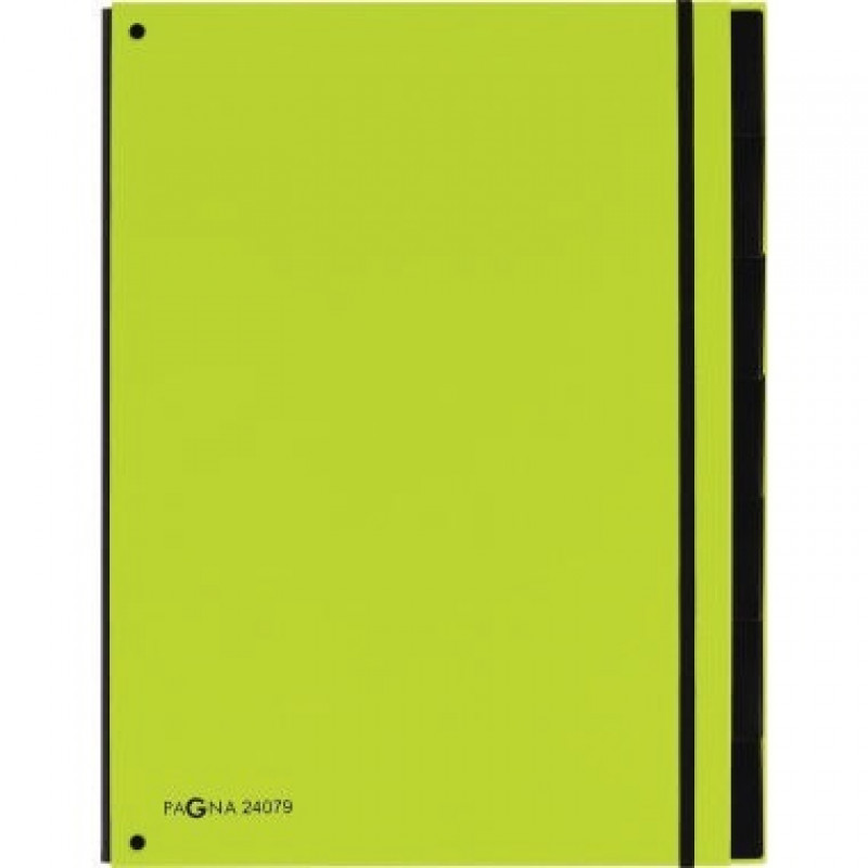 PAGNA Pultordner Trend 24079-17 7-teilig 3Schaulöcher lindgrün PAGNA Pultordner Trend 24079-17 7-teilig 3Schaulöcher lindgrün