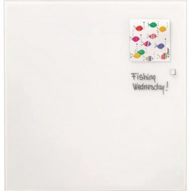 Franken Glastafel GTL12012009 120x120cm weiß Franken Glastafel GTL12012009 120x120cm weiß