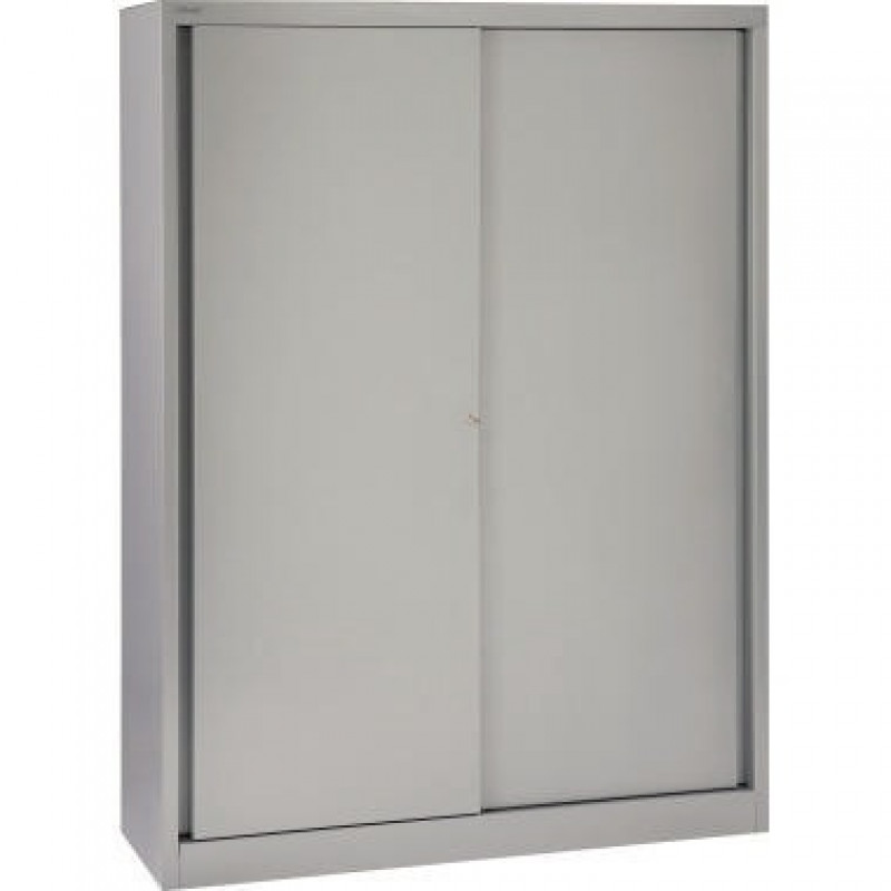 Bisley Schiebetürschrank ECO SD412173S355 3Böden silber Bisley Schiebetürschrank ECO SD412173S355 3Böden silber
