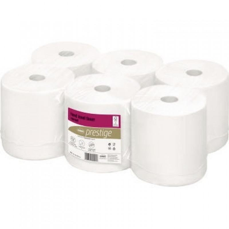 WEPA Handtuchrolle 317070 20cmx150m 2lagig weiß 6 St./Pack.