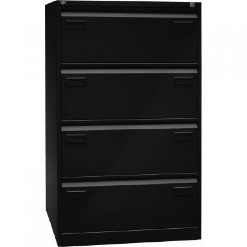 Bisley Hängeregistraturschrank Light CDF4633 2bahnig 4Schübe sw Bisley Hängeregistraturschrank Light CDF4633 2bahnig 4Schübe sw