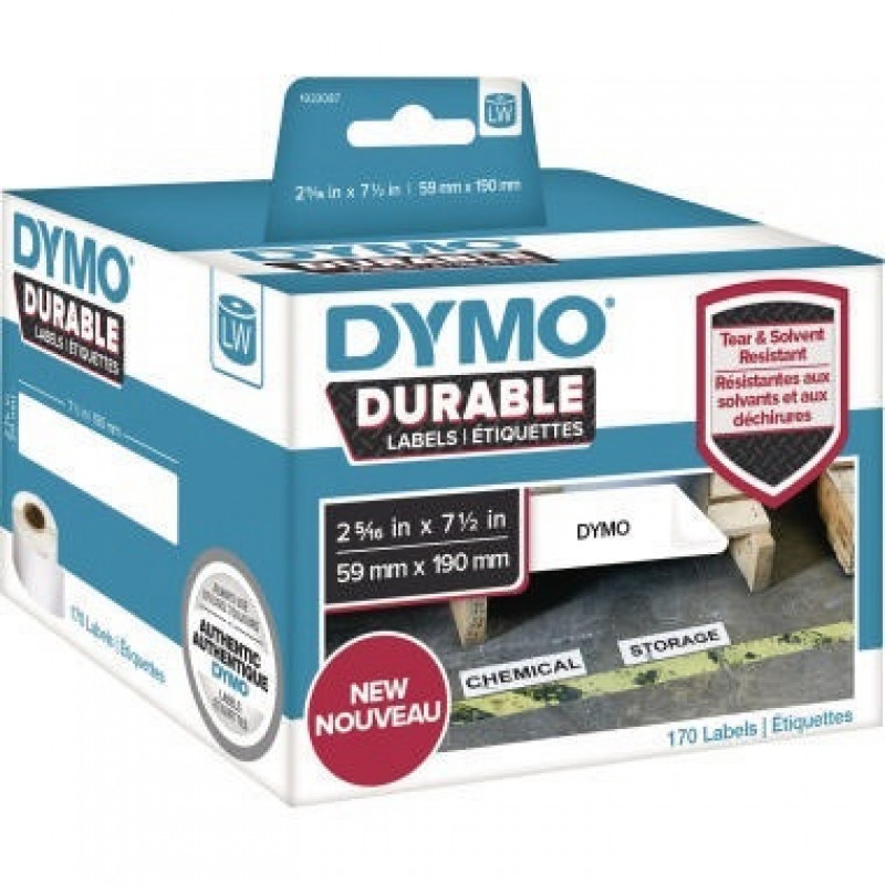 DYMO Thermoetikett 1933087 59x190mm ws 170 St./Rl. DYMO Thermoetikett 1933087 59x190mm ws 170 St./Rl.