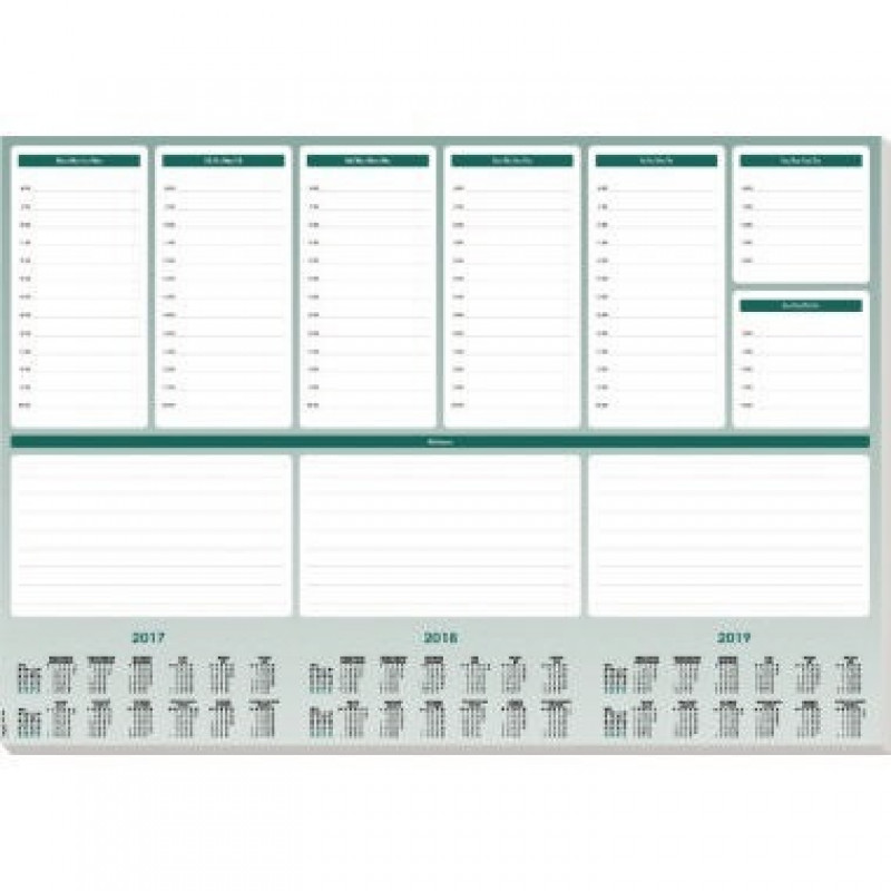 Sigel Schreibunterlage Weekly HO500 595x410mm 52Bl Sigel Schreibunterlage Weekly HO500 595x410mm 52Bl