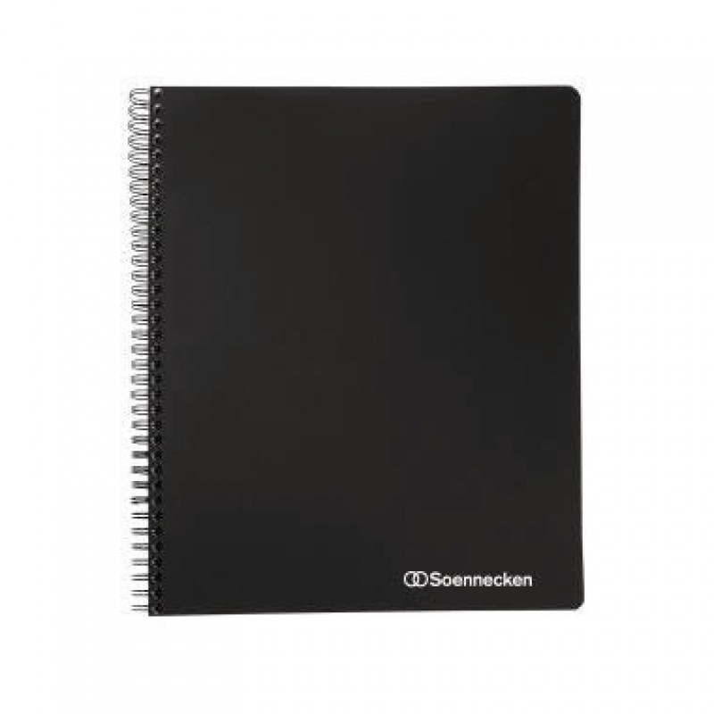 Soennecken Officebook 2351 DIN A4+ 90g 80Bl. 4fbg. Rand 3Register kar.
